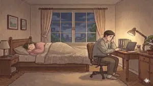 Con đã 4 tuổi nhưng vợ vẫn viện cớ sinh nở để không giảm cân